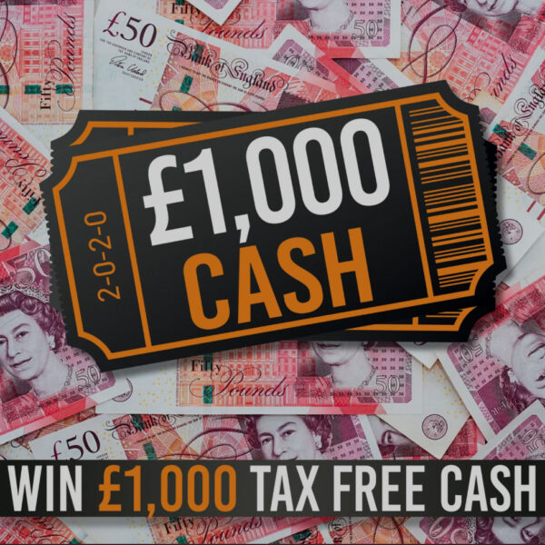 Win £1000 cash